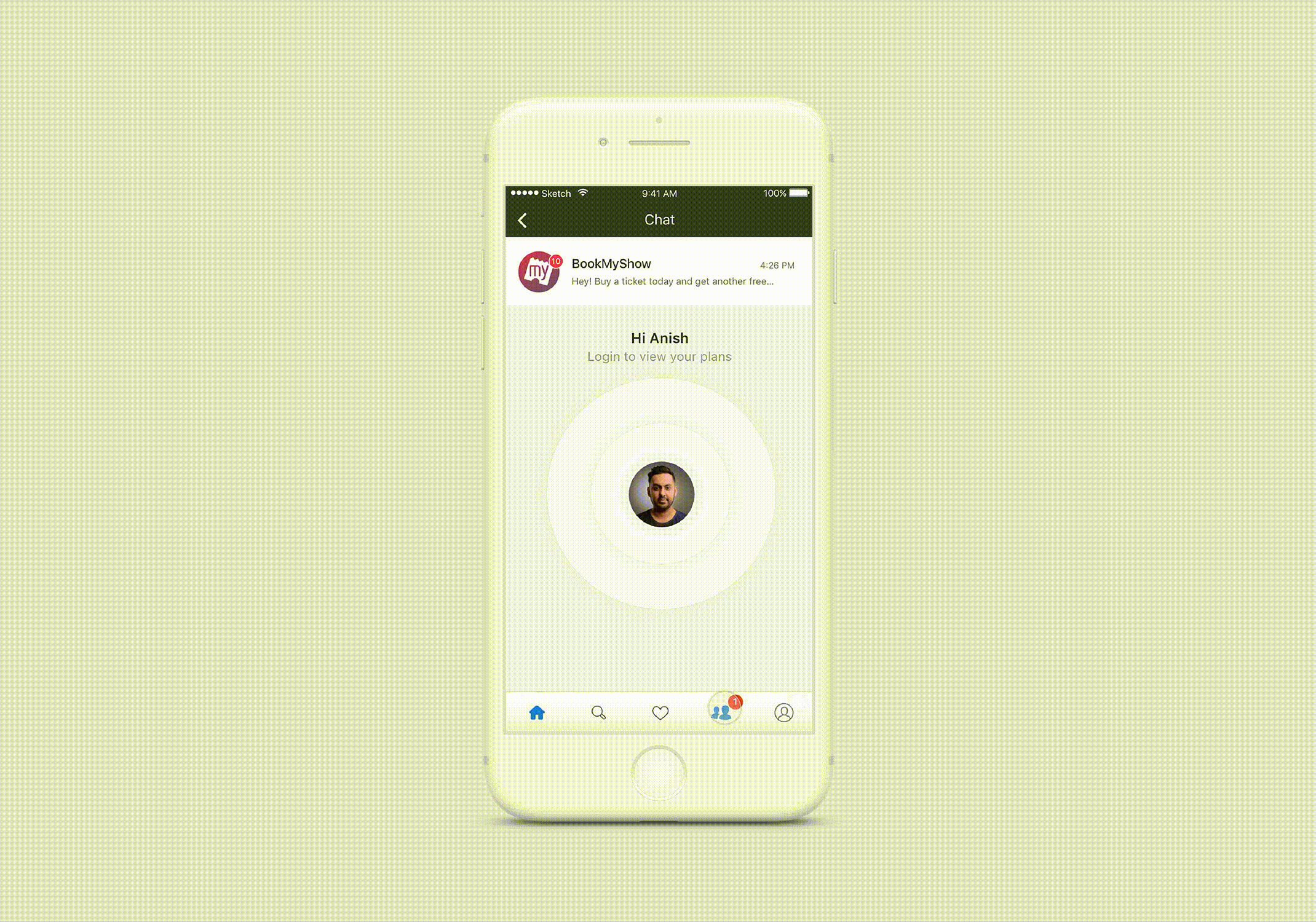 Animated Plan-it onboarding and login flow