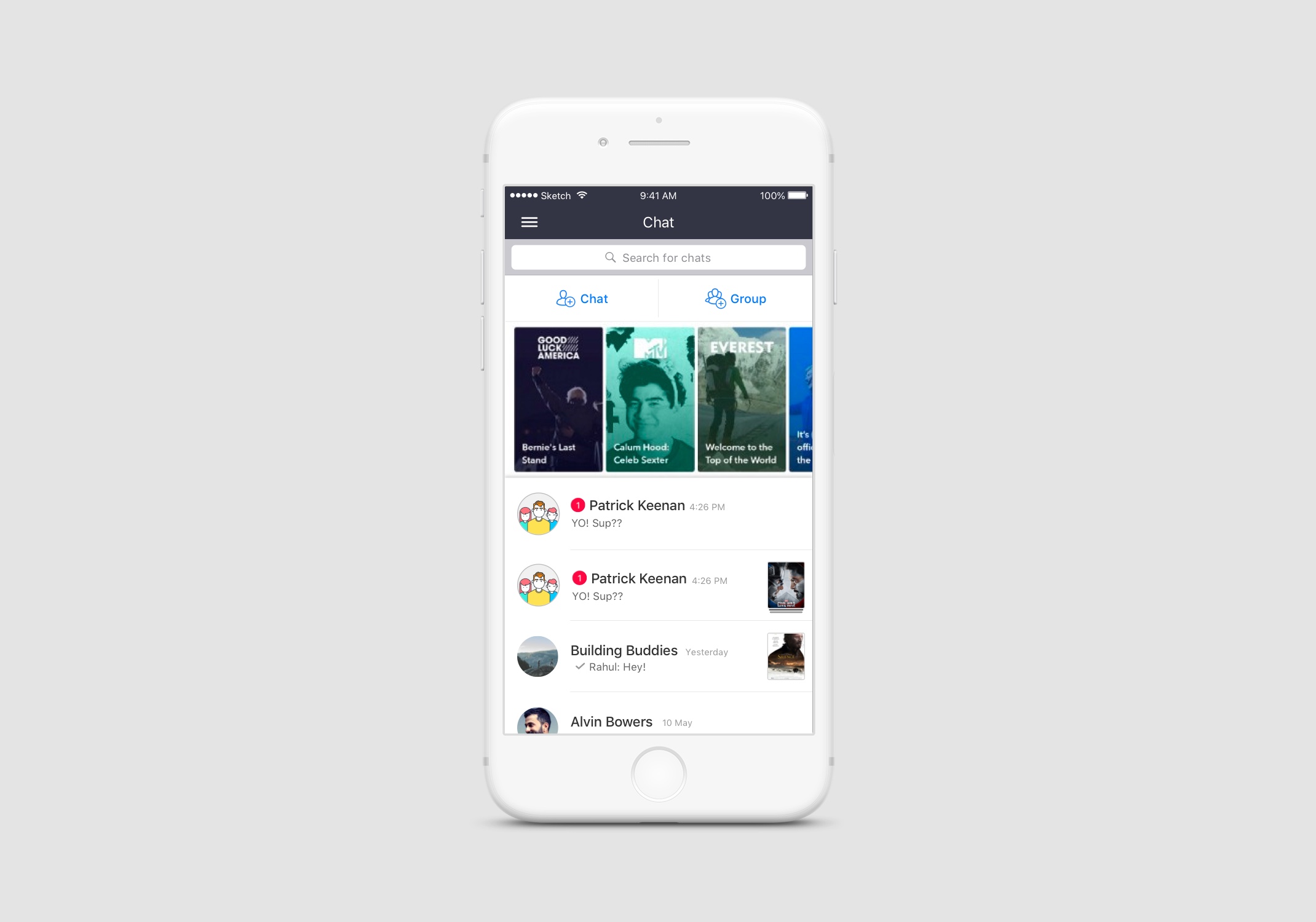 Concept showing Bollywood content inside Plan-it